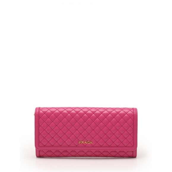 PRADA Chain Wallet Pink - Picture 1 of 8